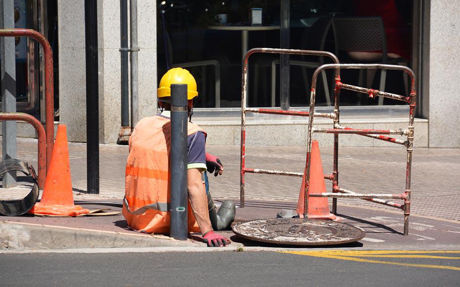 travaux assainissement Les Ulis
