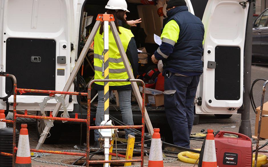 travaux assainissement Les Ulis
